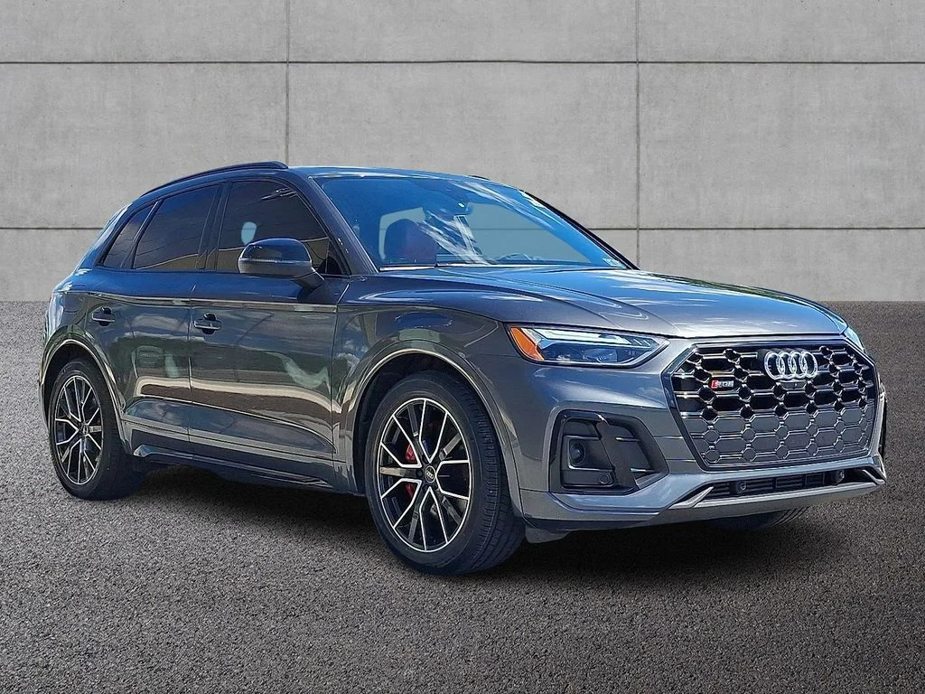 Used 2023 Daytona Gray Pearl Effect Audi Premium Plus image 3
