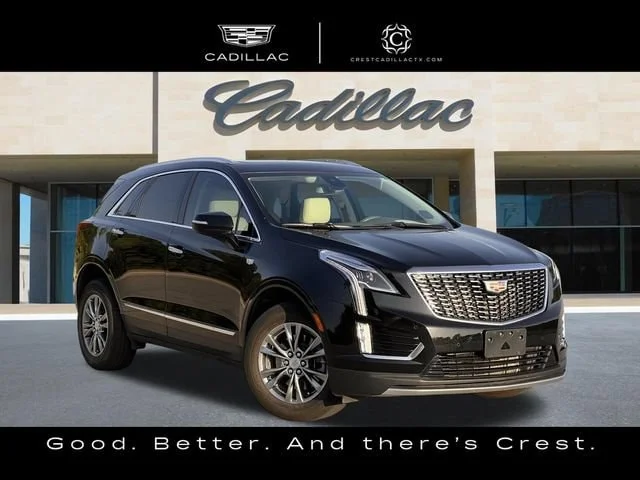 Used 2023 Stellar Black Metallic CADILLAC FWD Premium Luxury image 1