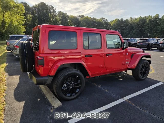 Used 2024 Red Jeep Sahara 4xe image 5