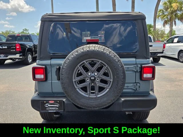 Certified Used 2025 Gray Jeep Sport S image 6