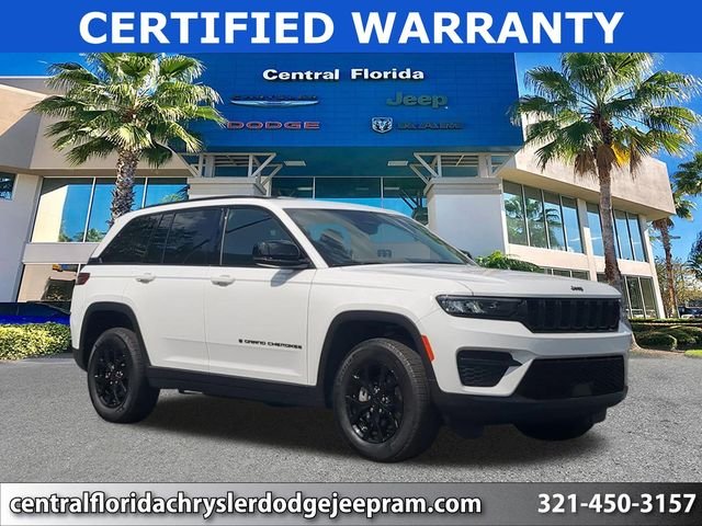 Certified Used 2025 White Jeep Altitude X image 1