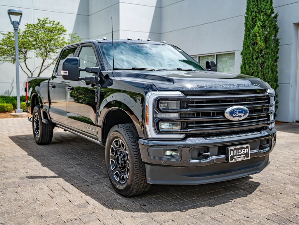 Used 2025 Black Ford Platinum image 3
