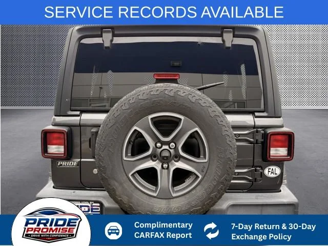 Used 2018 Gray Jeep Unlimited Sport S image 5