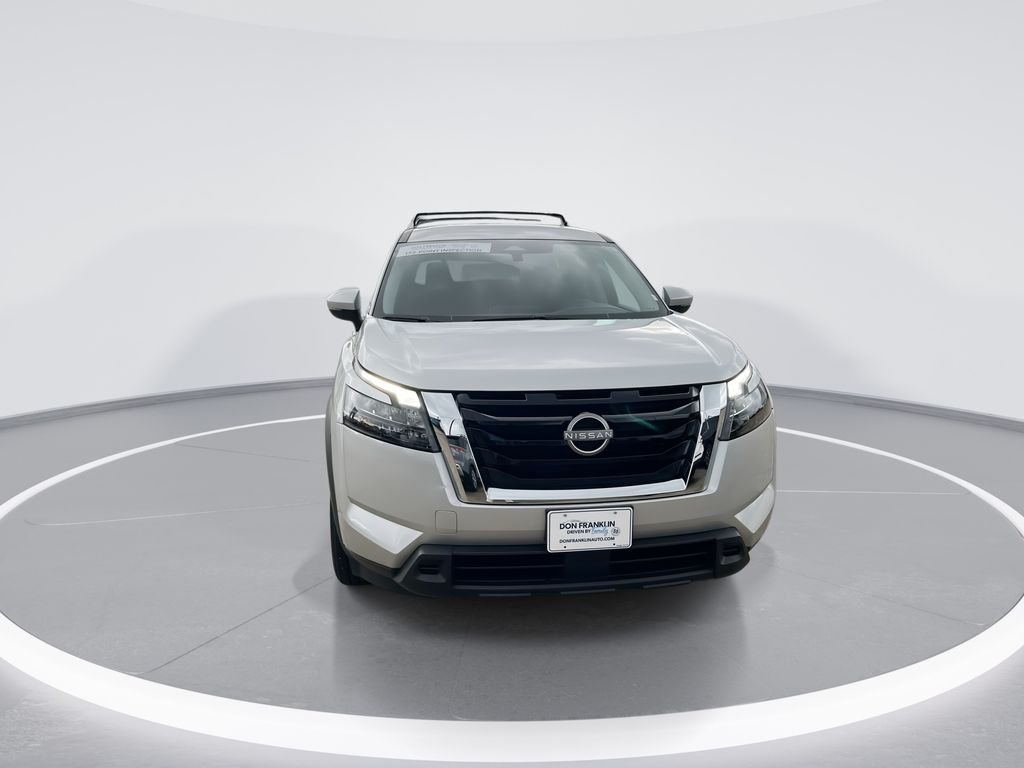 Used 2024 Brilliant Silver Metallic Nissan SV image 3