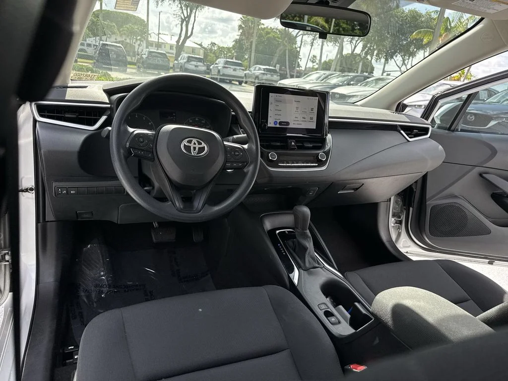 Used 2023 Classic Silver Metallic Toyota LE image 35