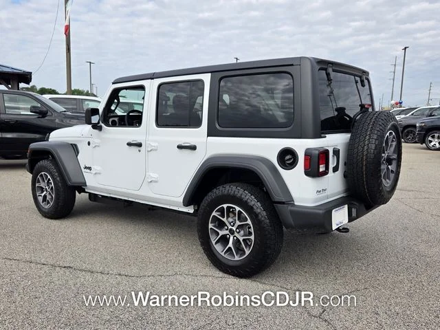 New 2026 Bright White Clear-Coat Exterior Paint Jeep Sport S image 8