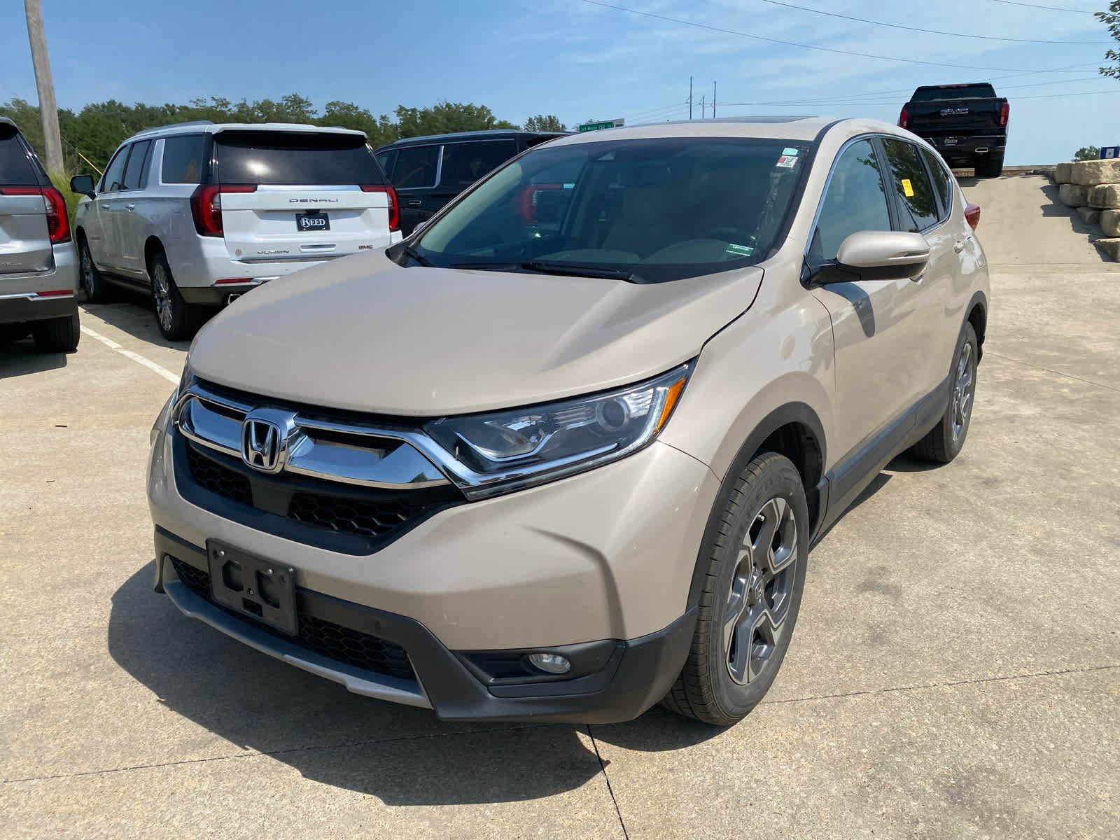 Used 2018 Honda CR-V EX-L with VIN 5J6RW2H85JL016880 for sale in Kansas City