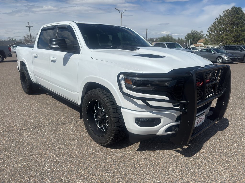 Used 2022 Ivory White Tri-Coat Pearlcoat Ram Limited image 4