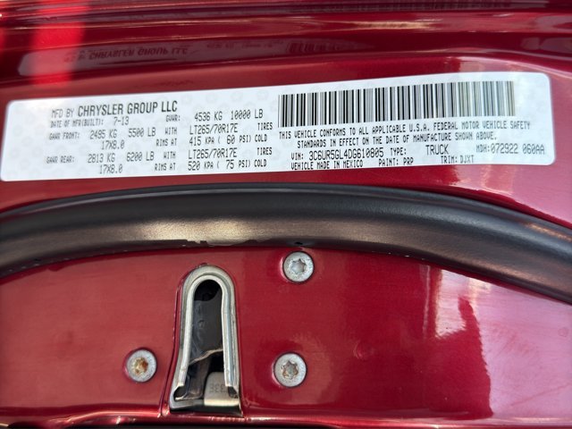 Used 2013 Deep Cherry Red Crystal Pearl Ram Laramie Longhorn image 27
