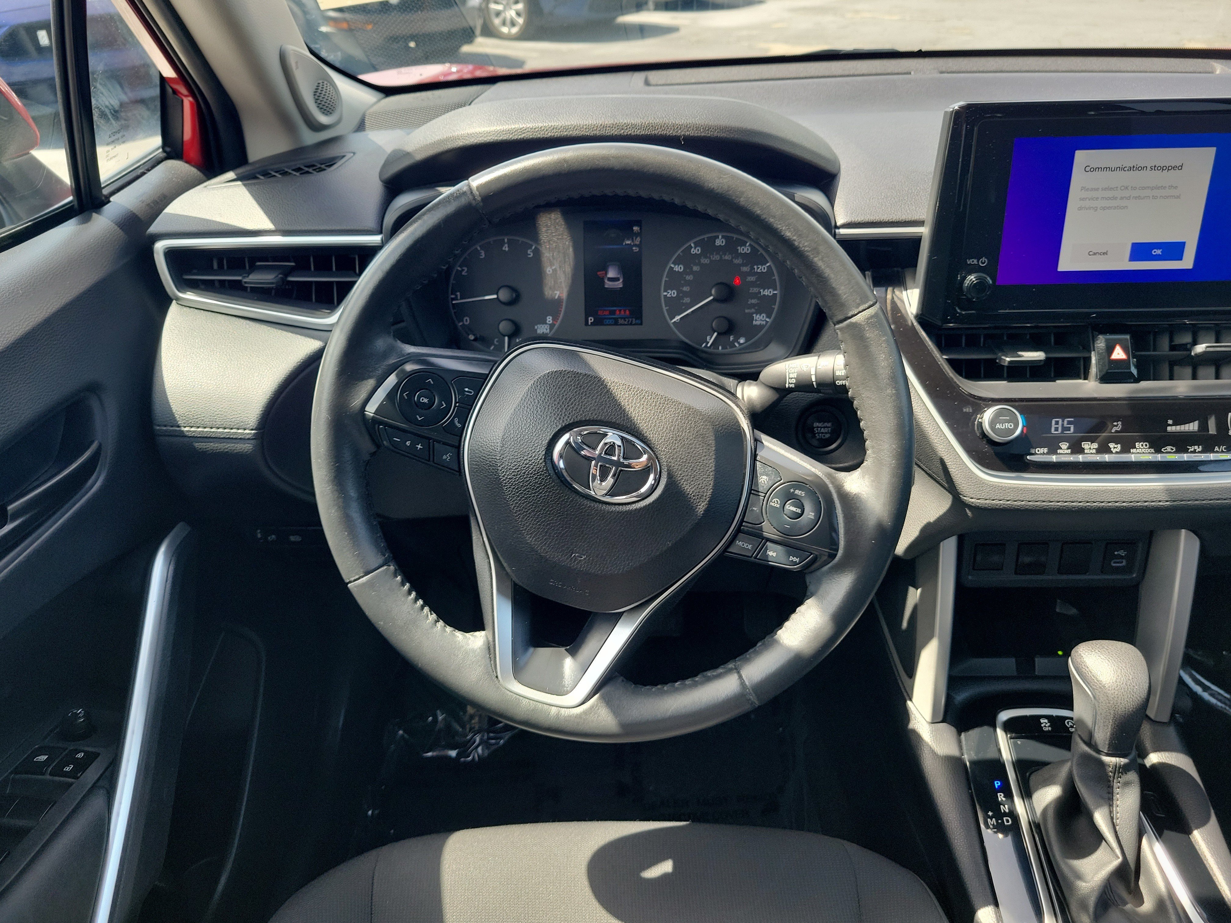 Certified Used 2024 Barcelona Red Metallic Toyota LE image 16