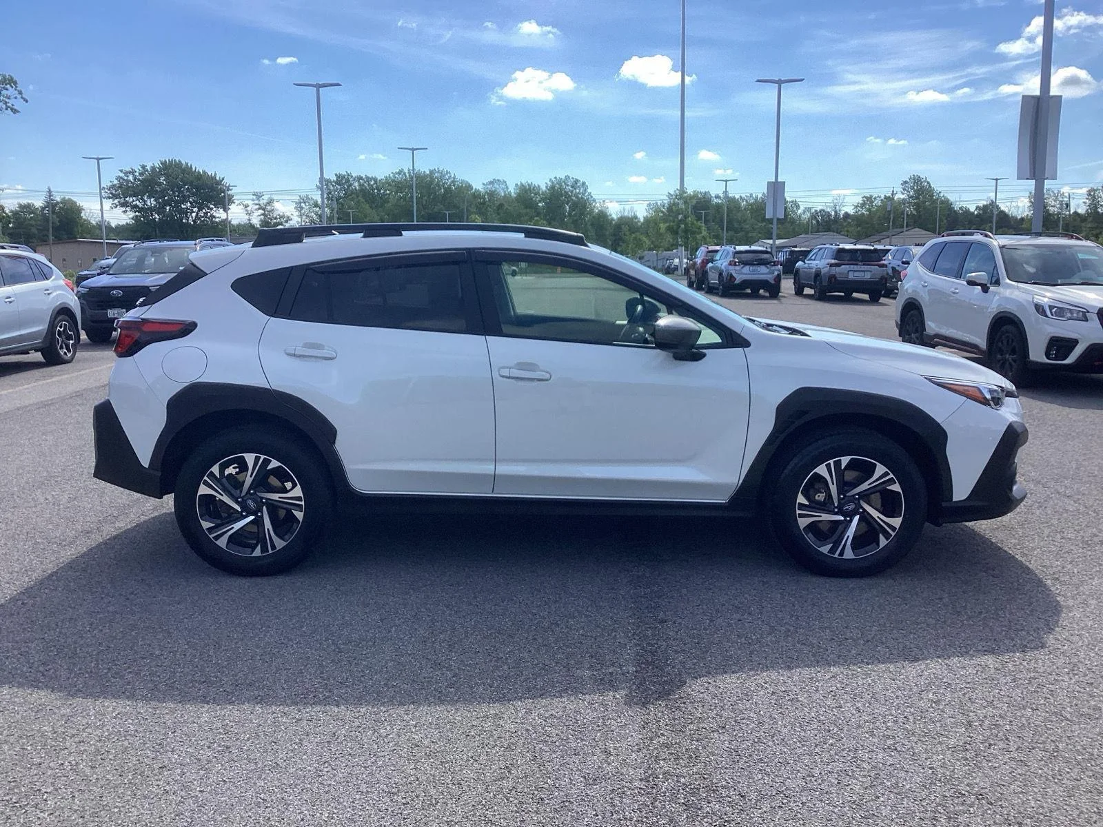 Used 2024 Crystal White Pearl Subaru Premium image 9