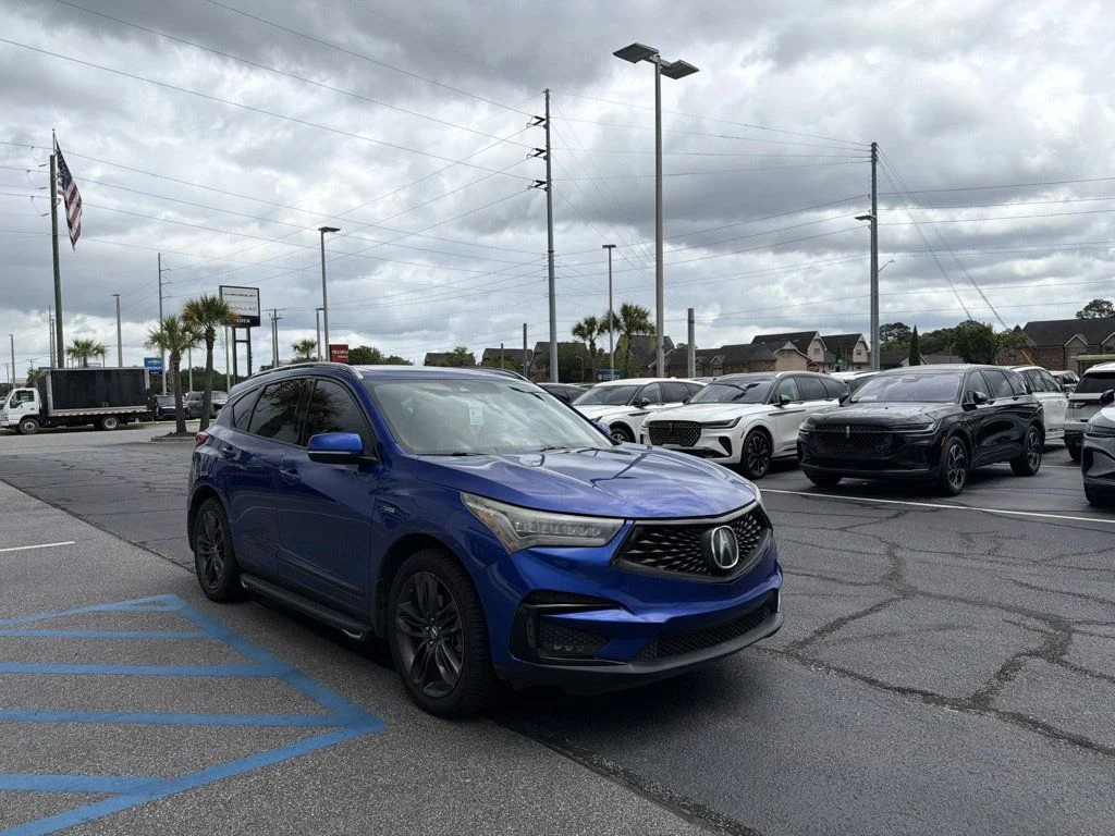 Used 2019 Apex Blue Pearl Acura A-Spec Package image 1