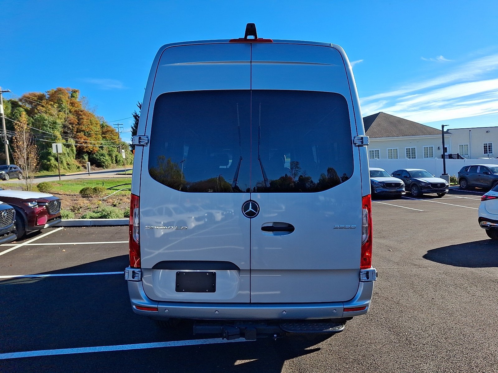 New 2026 high-tech silver metallic Mercedes-Benz Crew 144 WB image 26