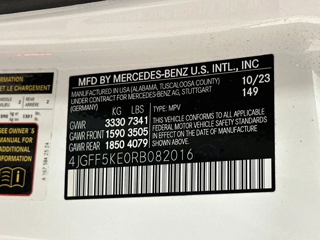 Certified Used 2024 Polar White Mercedes-Benz GLS 450 image 36
