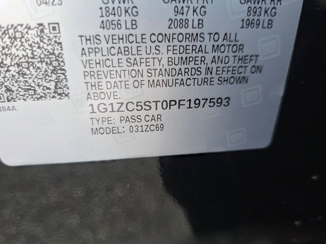 Used 2023 MOSAIC BLACK METALLIC Chevrolet LS image 35