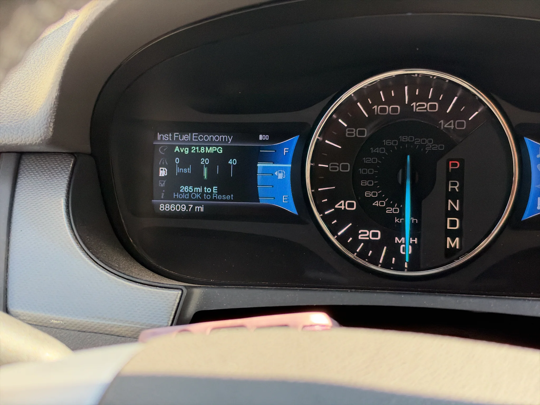 Used 2011 Mediterranean Blue Metallic Ford SEL image 9