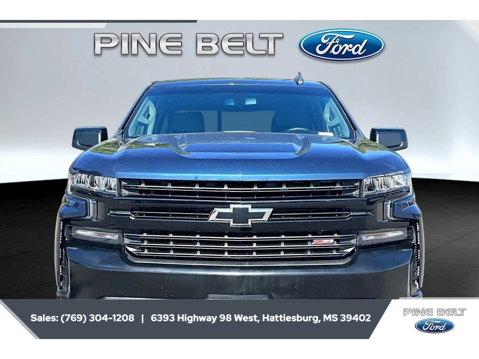 Certified Used 2019 Northsky Blue Metallic Chevrolet LT Trail Boss image 3