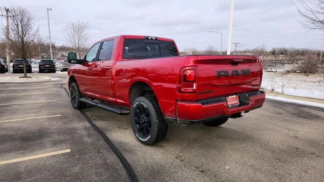 New 2026 Molten Red Pearl-Coat Exterior Paint RAM Laramie image 14
