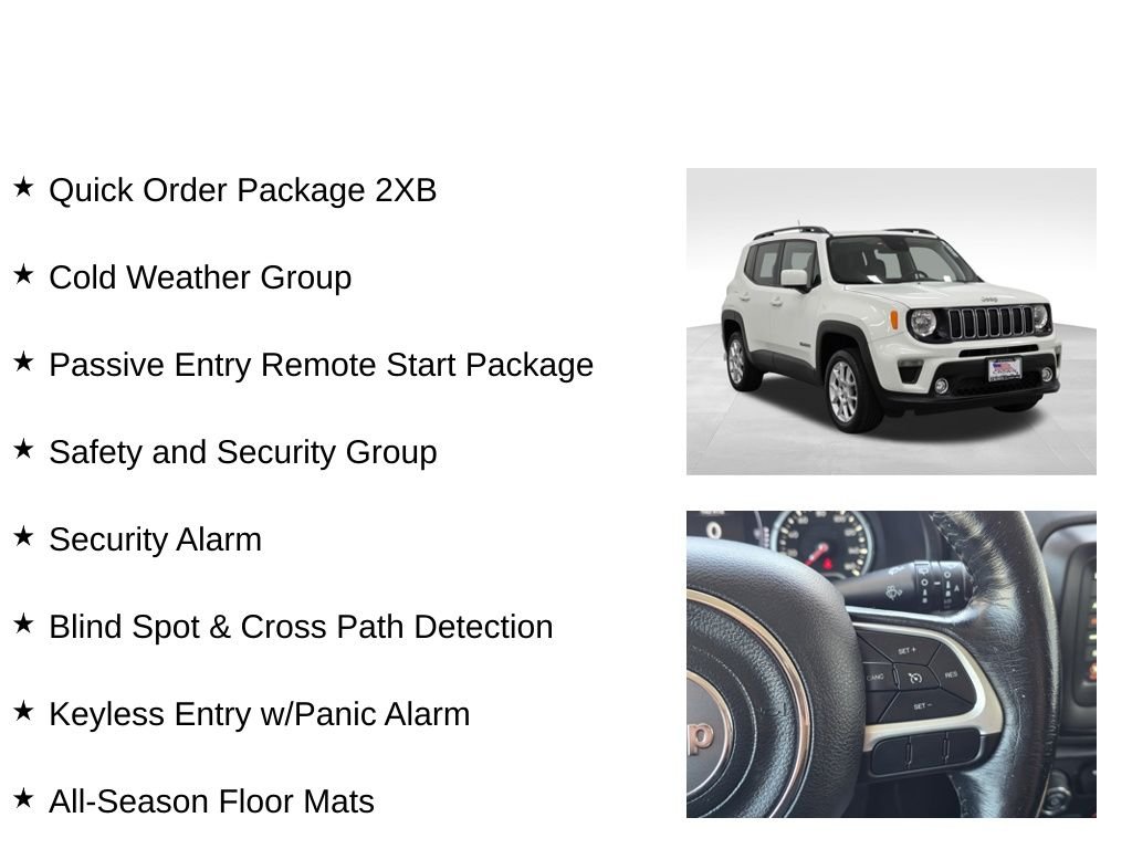 Used 2020 White Jeep Latitude image 31