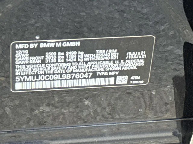 Used 2020 Black BMW Competition image 30