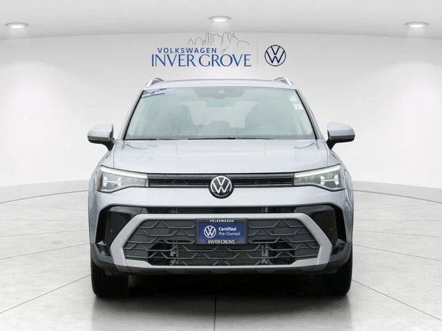 Certified 2025 Volkswagen Taos SE with VIN 3VVVC7B21SM008825 for sale in Inver Grove Heights, Minnesota