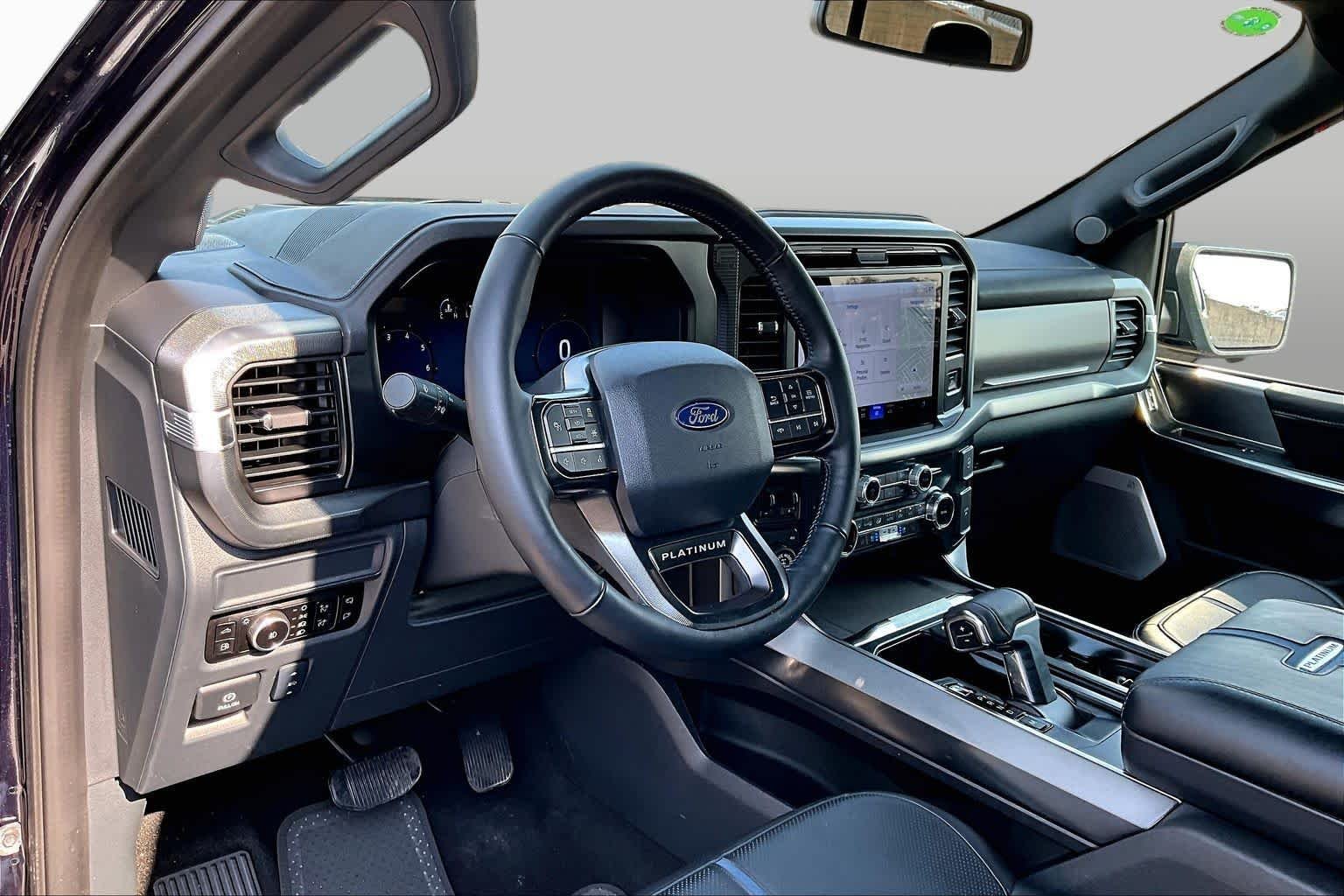 Used 2025 Antimatter Blue Metallic Ford Platinum image 17