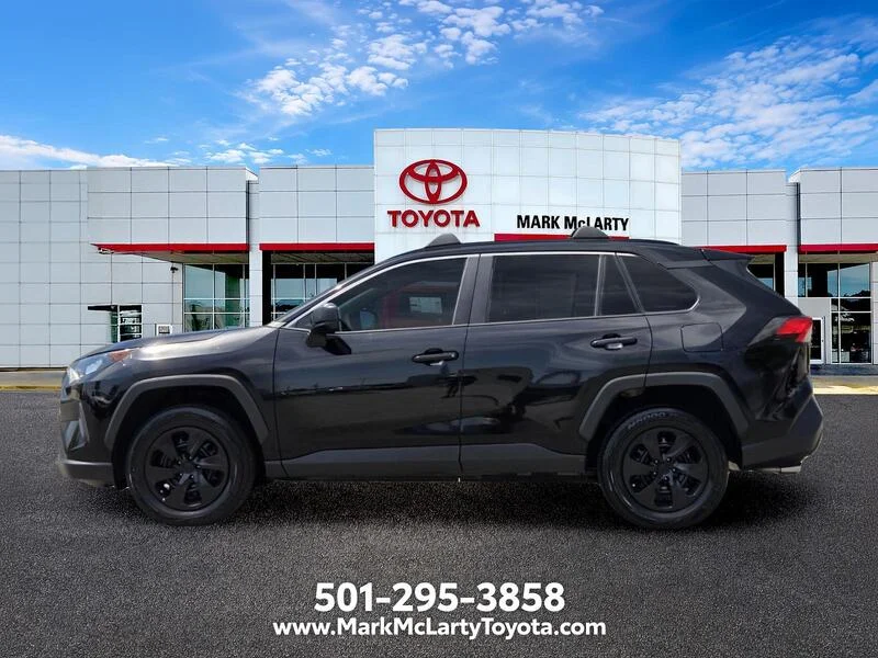 Used 2020 Midnight Black Metallic TOYOTA LE FWD image 2