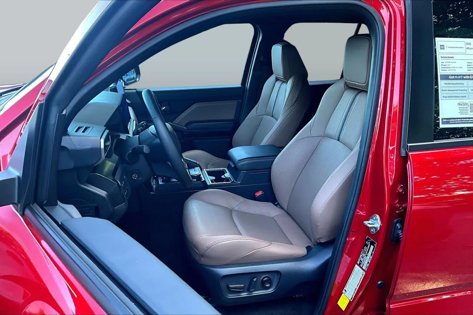 Certified Used 2026 Supersonic Red Toyota Limited image 9