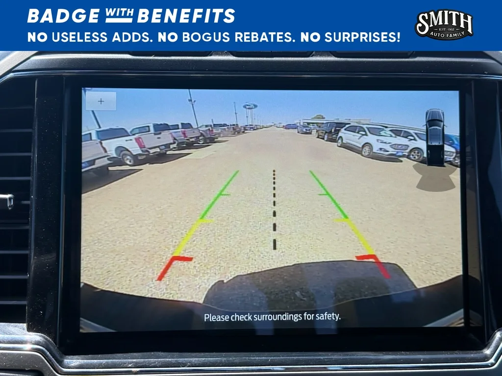 Used 2022 Carbonized Gray Metallic Ford LARIAT image 17