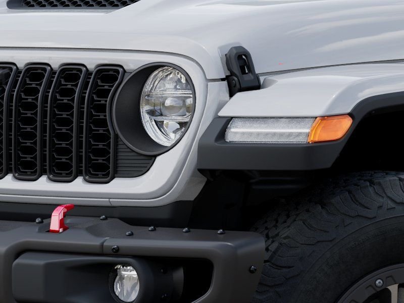 New 2026 Bright White Clear-Coat Exterior Paint Jeep Rubicon X image 10