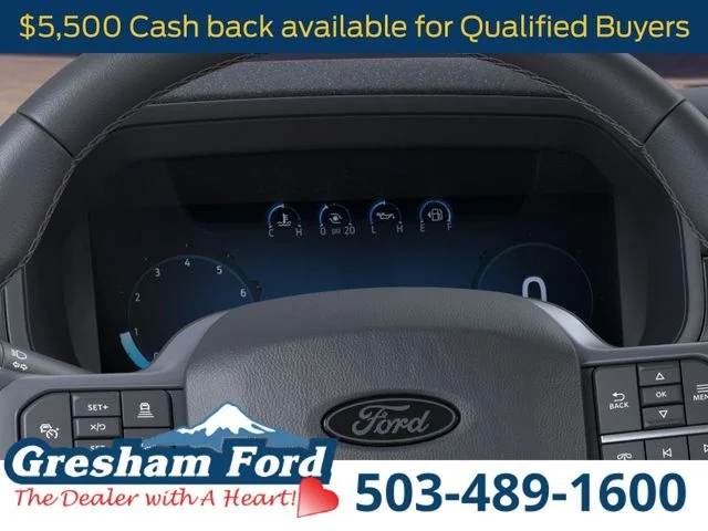 New 2026 Carbonized Gray Metallic Ford Lariat image 14