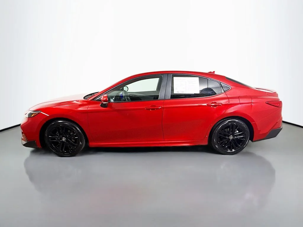 Certified Used 2025 Supersonic Red Toyota SE image 4