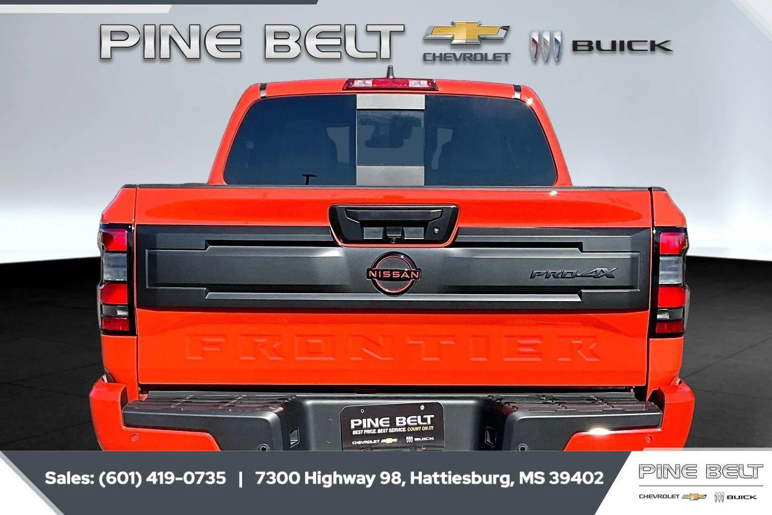 Used 2025 Afterburn Orange Nissan PRO-4X image 4
