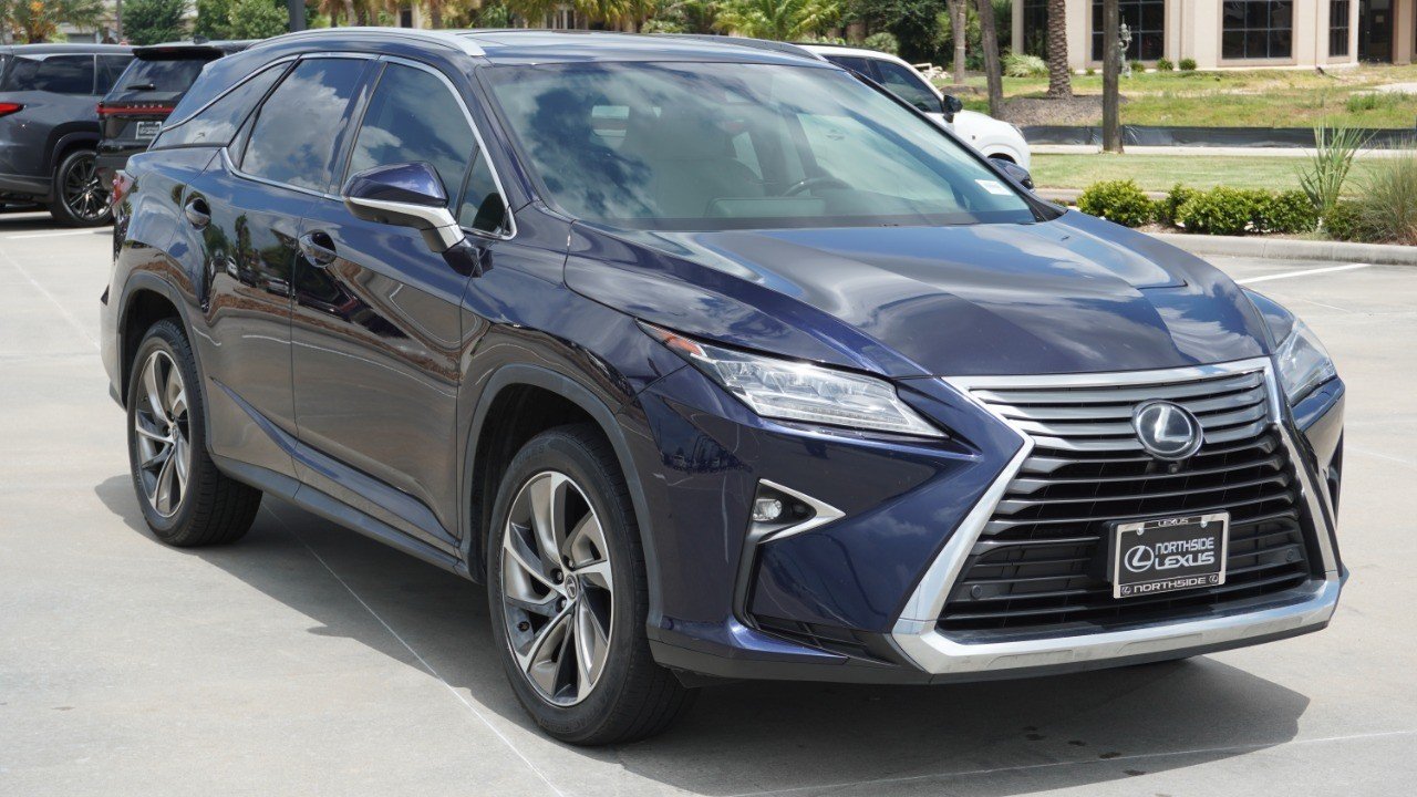 Used 2019 Blue Lexus RX 350L Luxury image 4