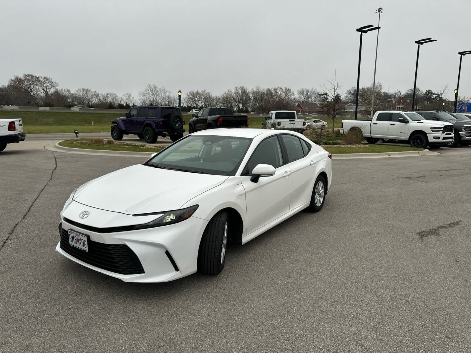 Used 2025 Toyota Camry LE with VIN 4T1DAACKXSU061705 for sale in Kansas City