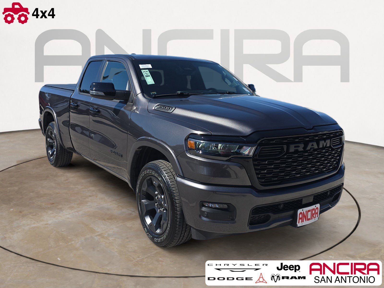 New 2026 Granite Crystal Metallic Clearcoat RAM Lone Star image 1