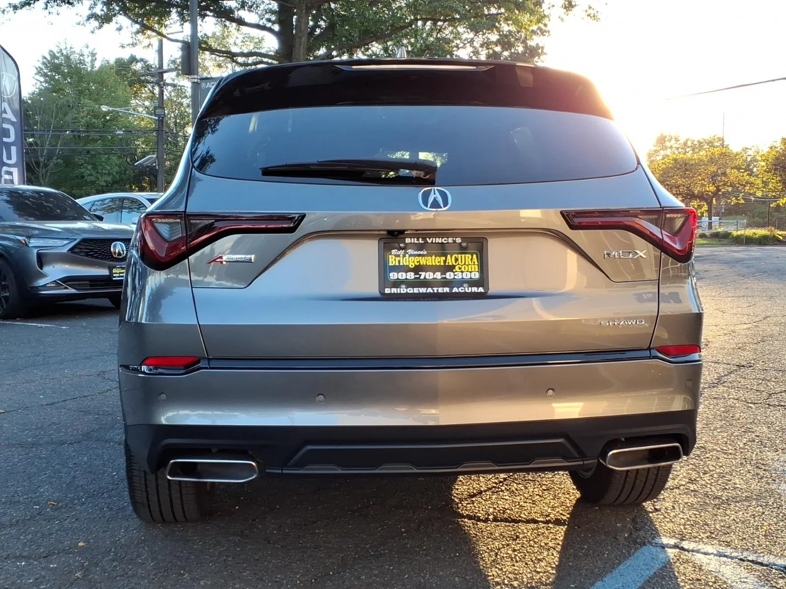 Used 2024 Liquid Carbon Metallic Acura SH-AWD A-SPEC image 5