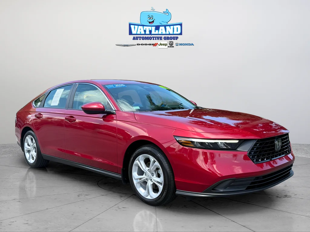 Certified Used 2025 Radiant Red Metallic Honda LX image 20