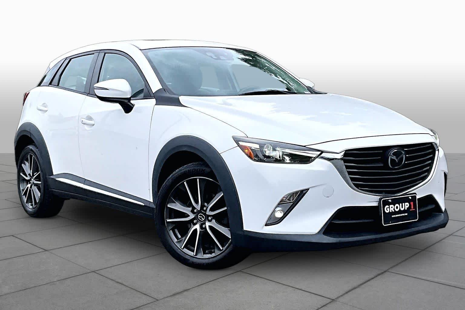 Used 2017 Crystal White Pearl Mica Mazda Grand Touring image 3