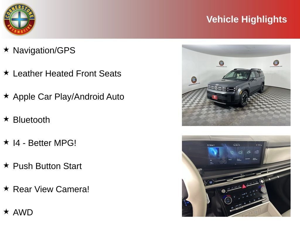 Used 2025 Hyundai Santa Fe SEL with VIN 5NMP2DGL9SH140034 for sale in Elk River, Minnesota