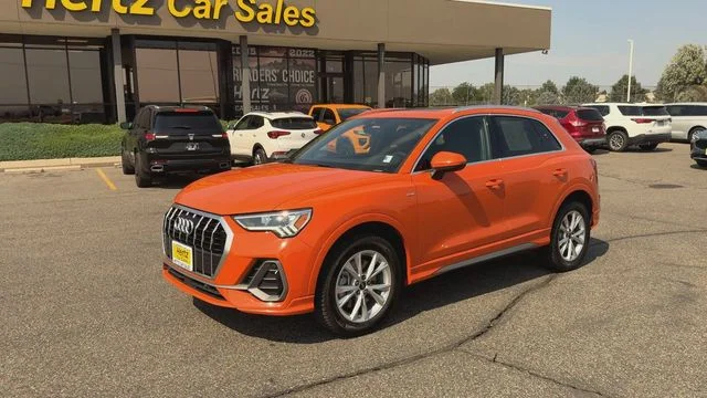 Used 2023 Orange Audi Premium image 4