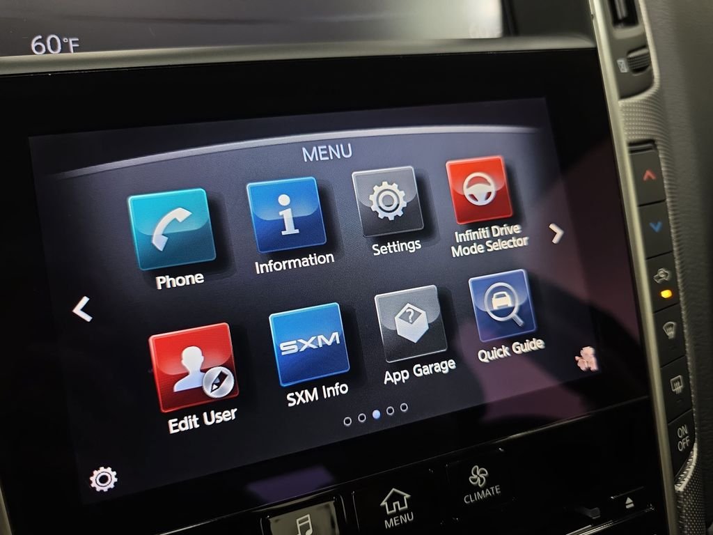 Used 2015 Black Obsidian INFINITI Base image 22
