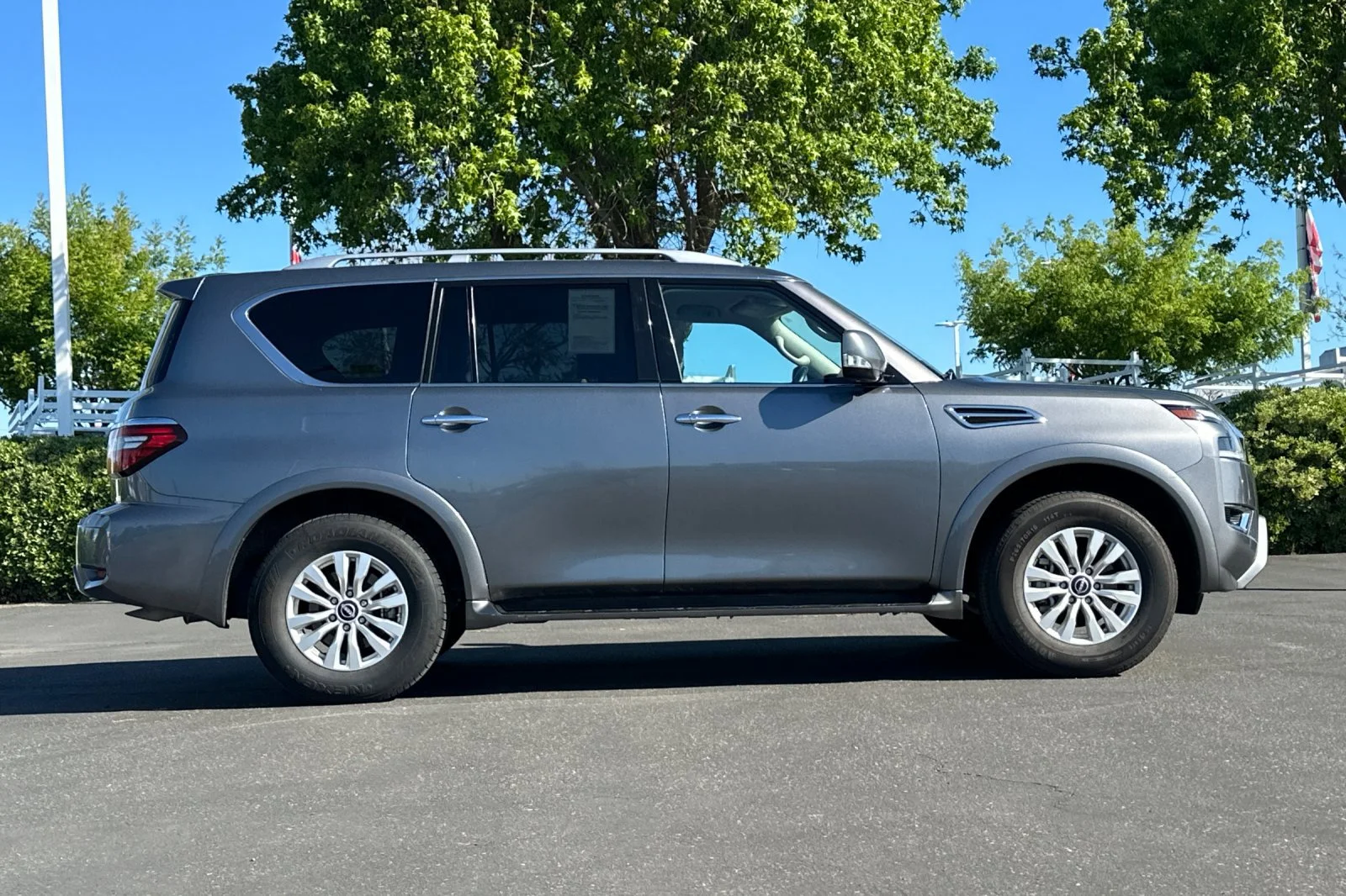 Certified Used 2024 Gun Metallic Nissan SV image 3