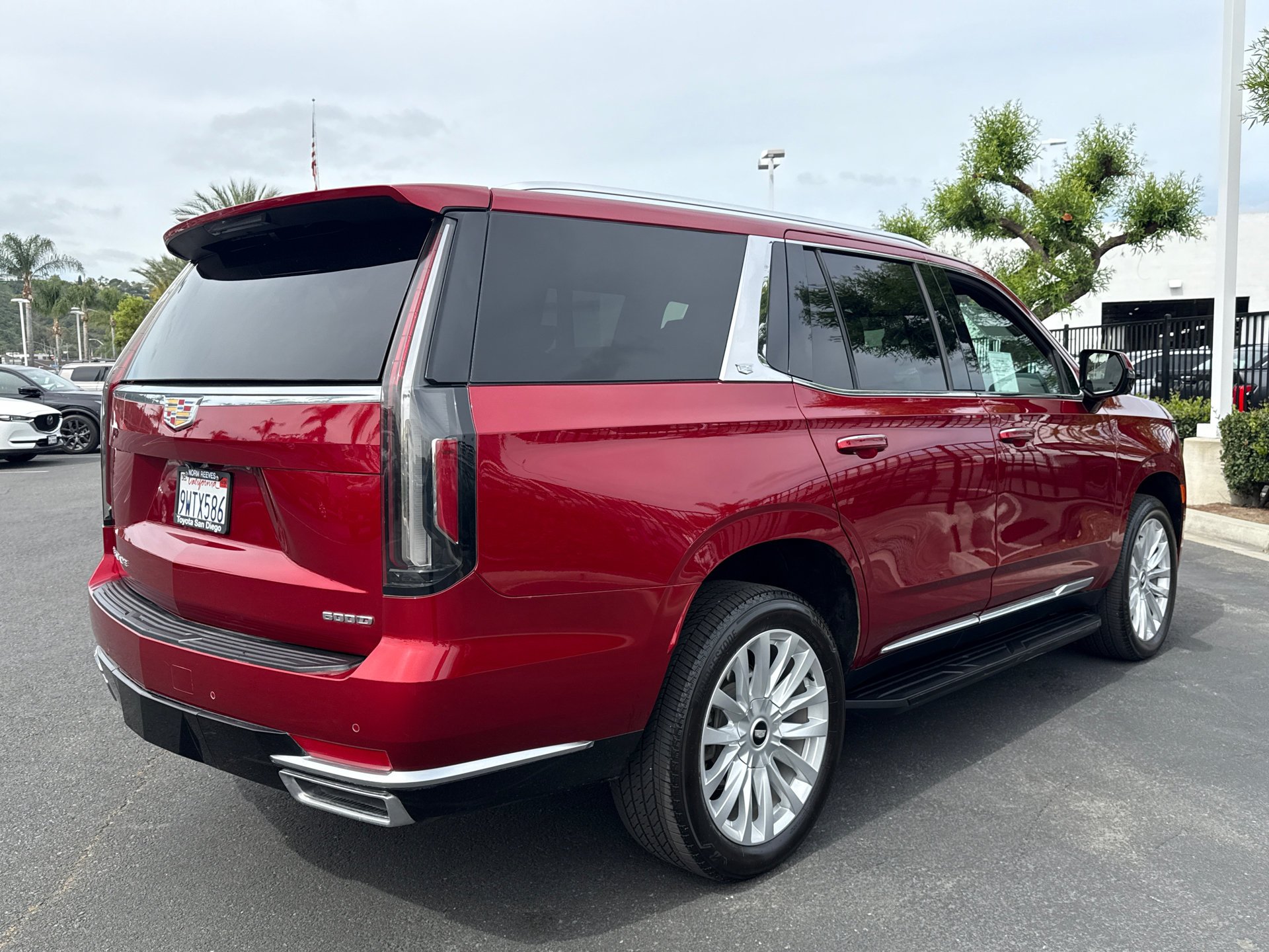 Used 2024 Radiant Red Tintcoat Cadillac Luxury image 13