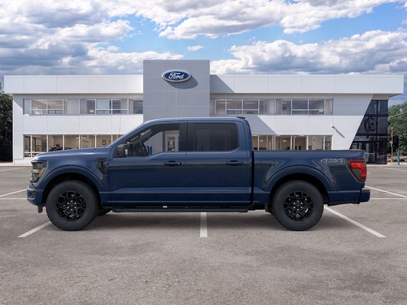 New 2026 Antimatter Blue Metallic Ford XLT image 3
