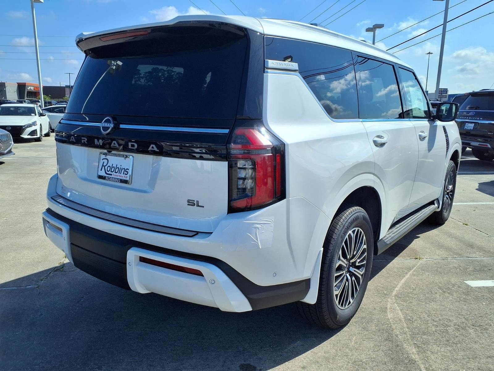 2026 Nissan Armada SL White at Robbins Nissan