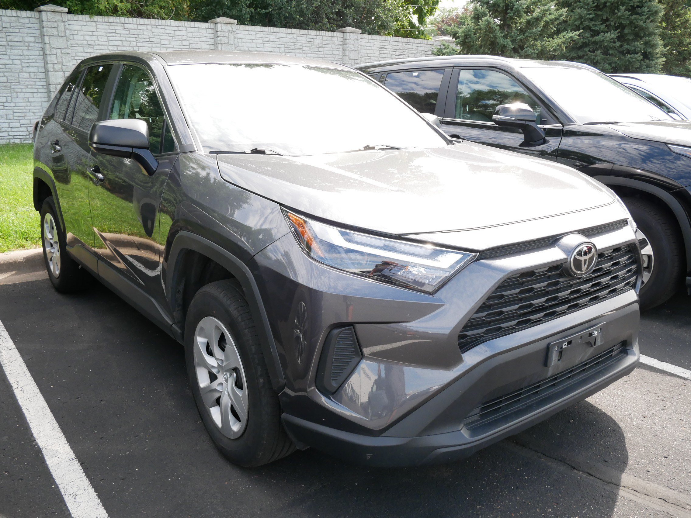 Certified Used 2025 Magnetic Gray Metallic Toyota LE image 4