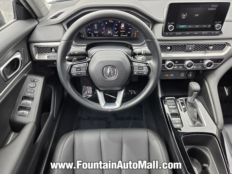 Used 2024 Majestic Black Pearl Acura CVT image 13