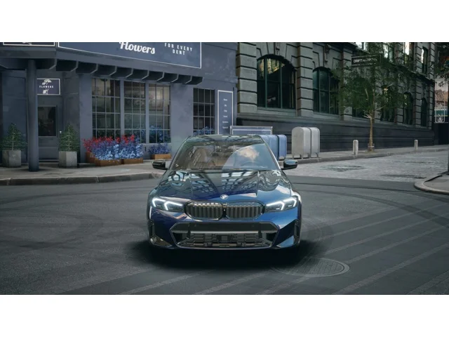 New 2026 Tanzanite Blue II Metallic BMW 330i image 3
