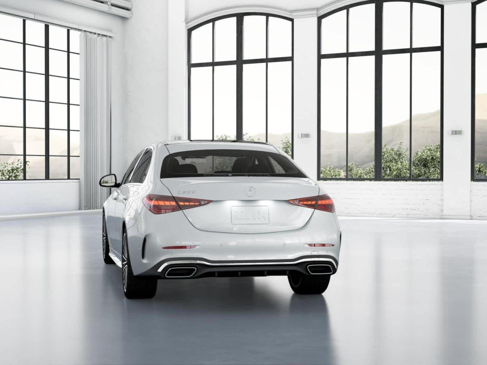 New 2026 MANUFAKTUR Moonlight White Metallic Mercedes-Benz C 300 image 25